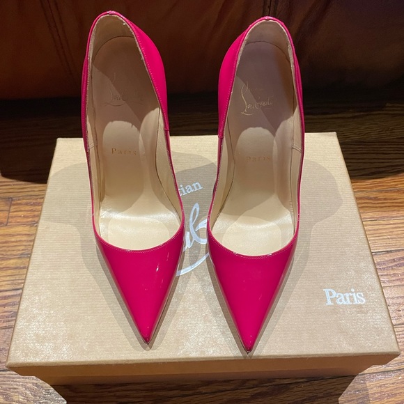Hot Pink Christian Louboutins. Size 36 - Picture 2 of 11